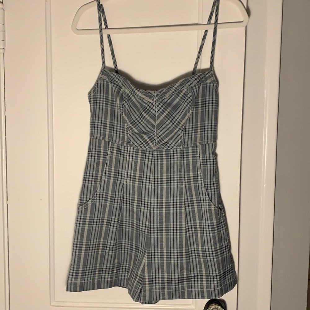 Urban Outfitters Gingham Romper (NWT)
